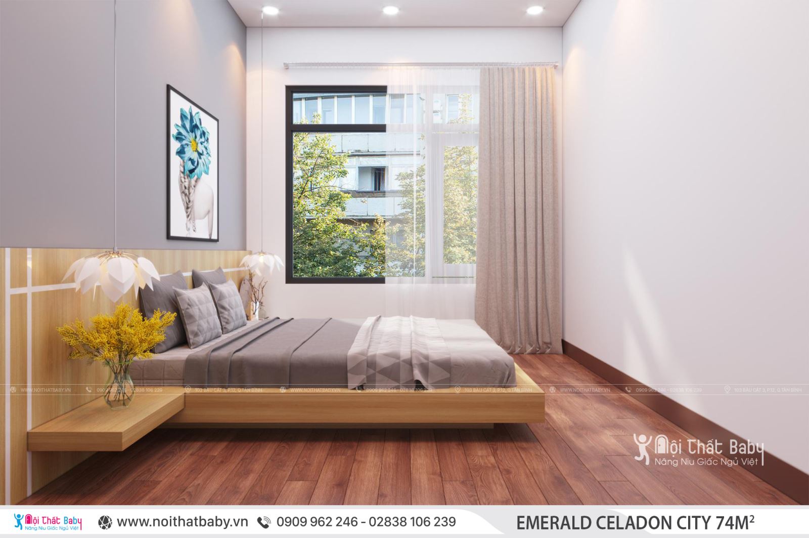 Tổng hợp các mẫu thiết kế nội thất Chung cư Emerald Celadon City